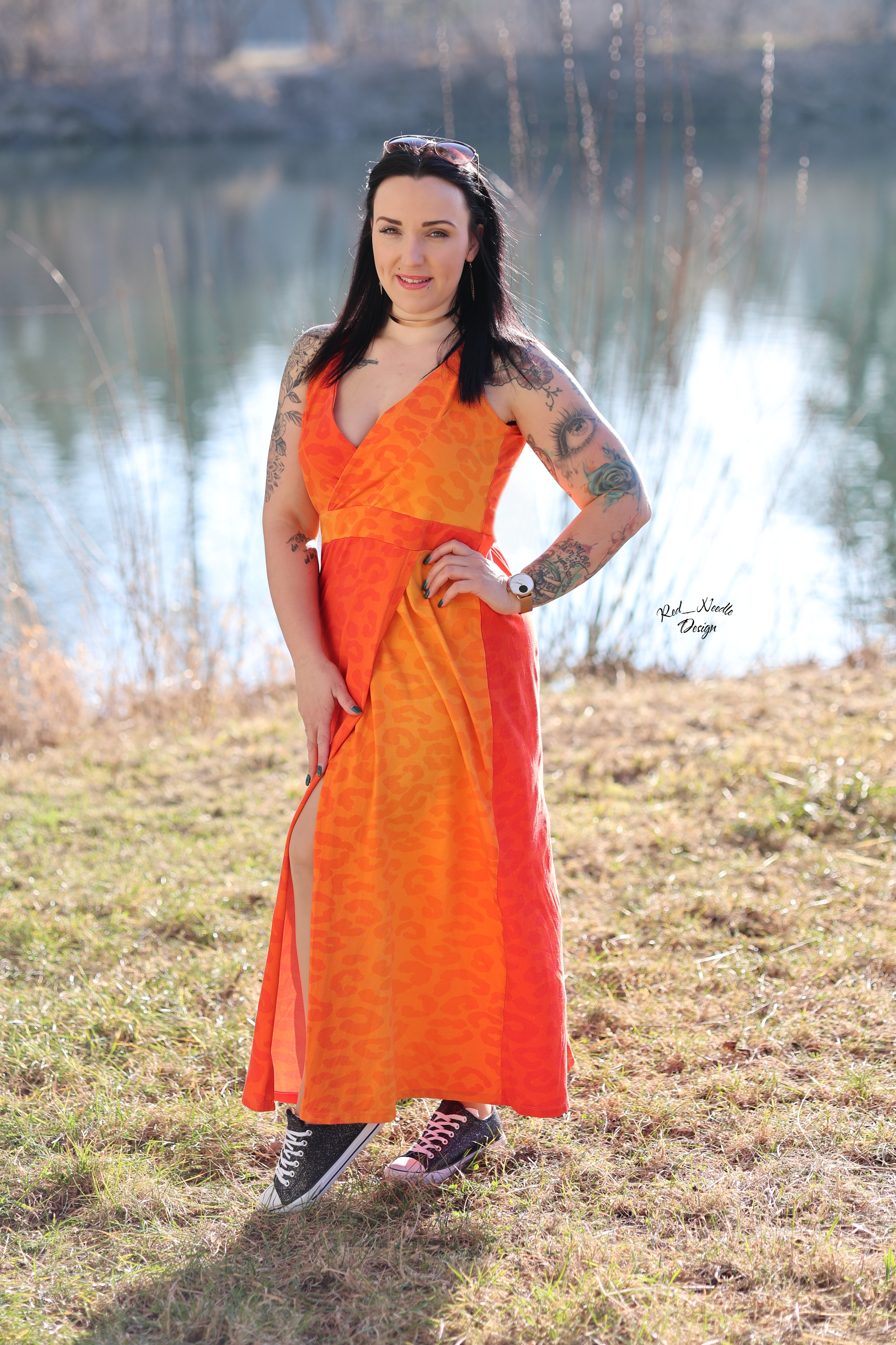 Leo orange Bordüren Stoff Dauervorbestellung